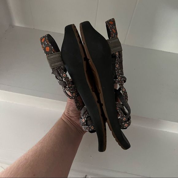 Chaco ZX2 Aztec Print Double Nylon Strap Walking Outdoor Sandals - Picture 8 of 9